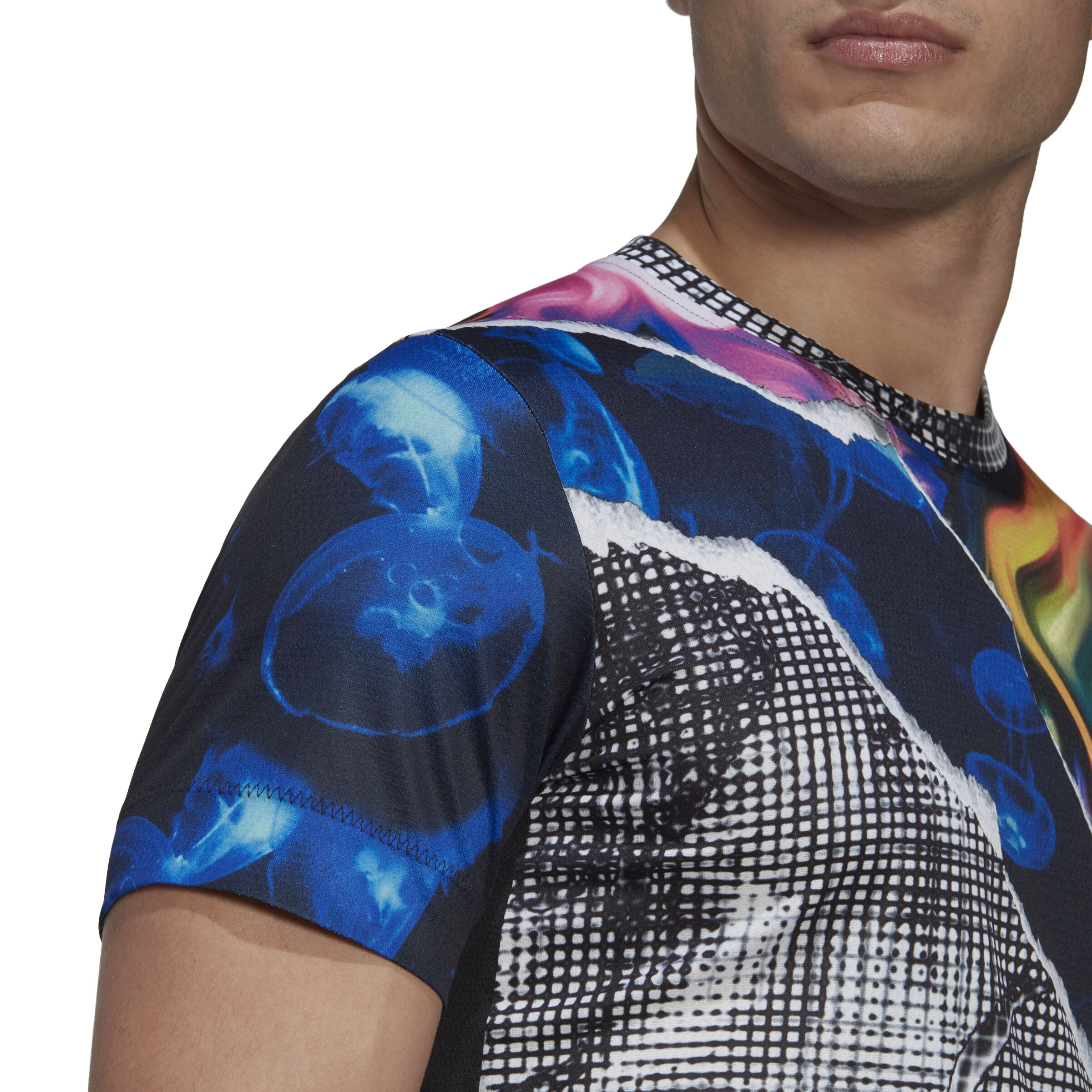 Buy adidas US Series Freelift T-Shirt Men Multicoloured