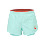 Quiet Please Clothing Quiet Please Point 2in1 Shorts Girls - turquoise, red