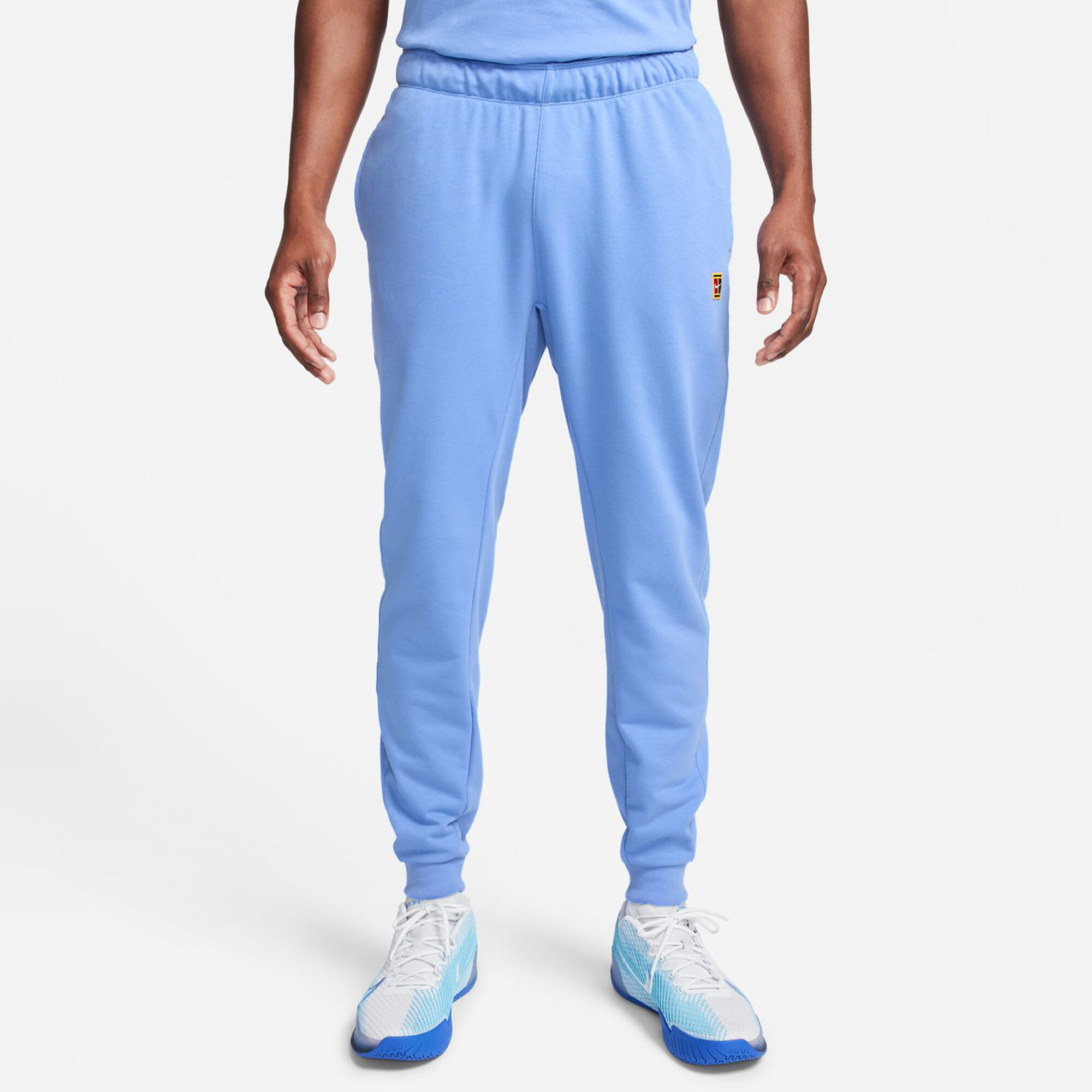 Buy Nike Dri-Fit Court Heritage Fleece Training Pants Men Light Blue online