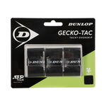 Dunlop Overgrips Dunlop  Gecko-Tac 3 Pack - black