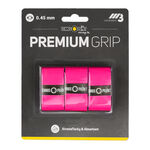 Tennis-Point Overgrips Tennis-Point Premium Grip 3 Pack-Pink