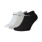 Nike Everyday Cushion No-Show Training Socks (3 Pair)