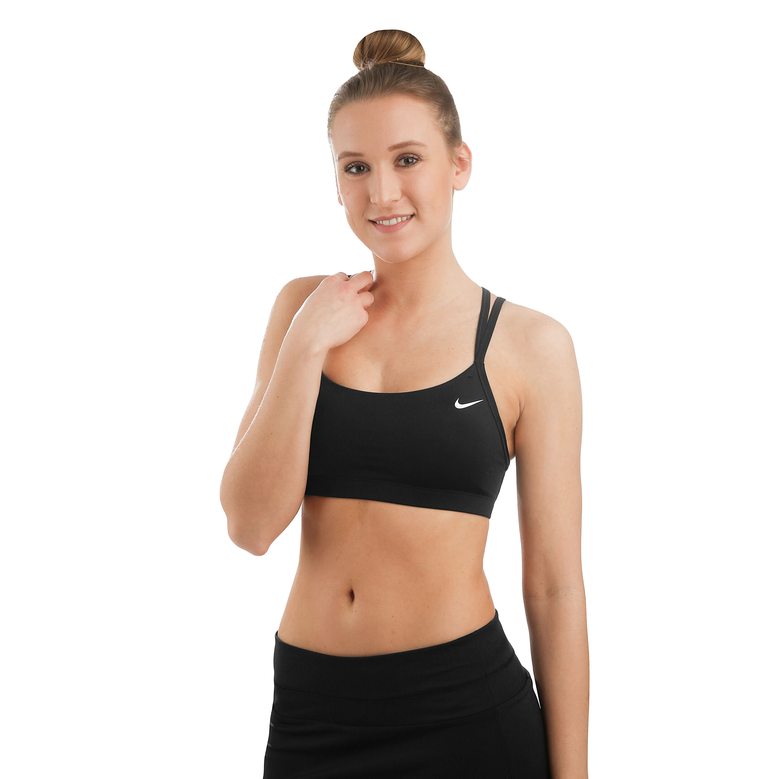 Buy Nike Favorites Strappy Sports Bras Women Black White online