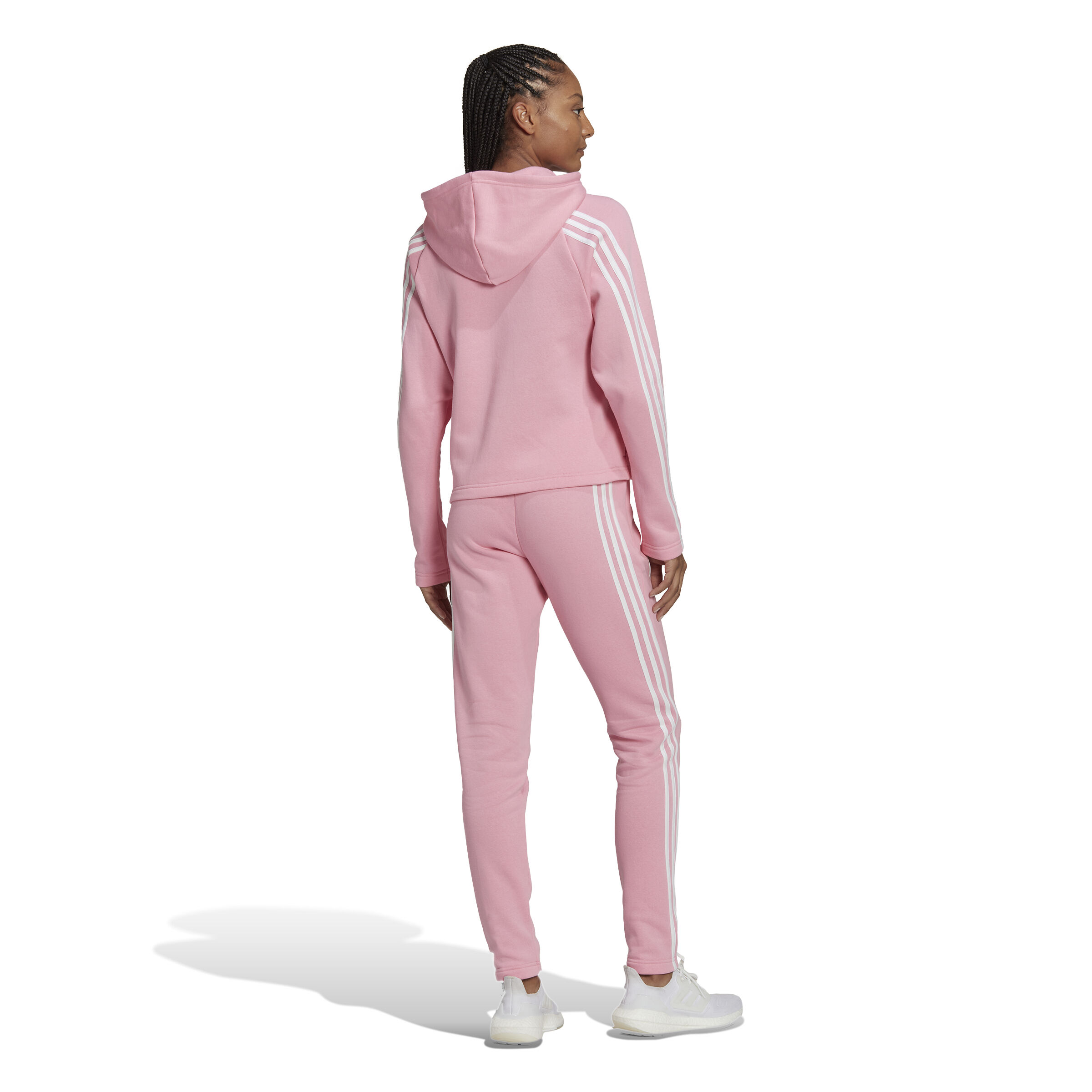 Pink adidas discount sweatsuit womens