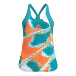 BIDI BADU Clothing BIDI BADU Melbourne 2025 Tank Top Women-Petrol,Orange