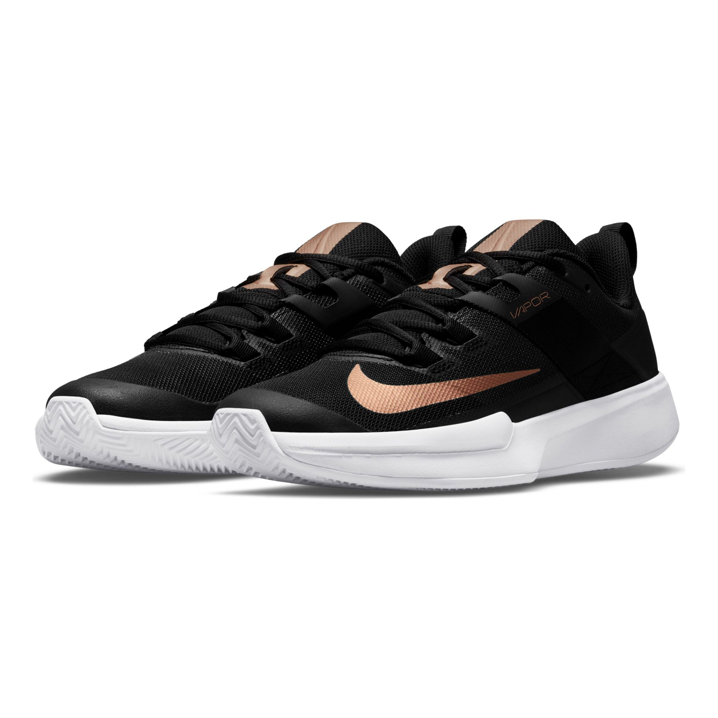 Nike vapor hotsell black gold