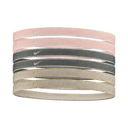 Nike Swoosh Sport Headband 6PK Metallic
