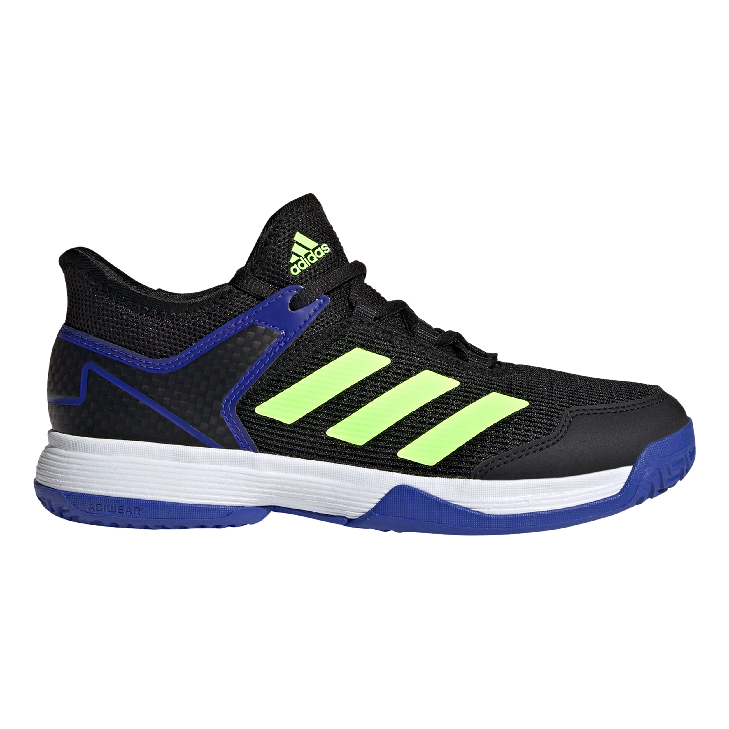 Buy adidas Ubersonic 4k All Court Shoe Kids Black Neon Green