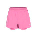 Quiet Please Clothing Quiet Please Rematch 2in1 Shorts Women - pink, white
