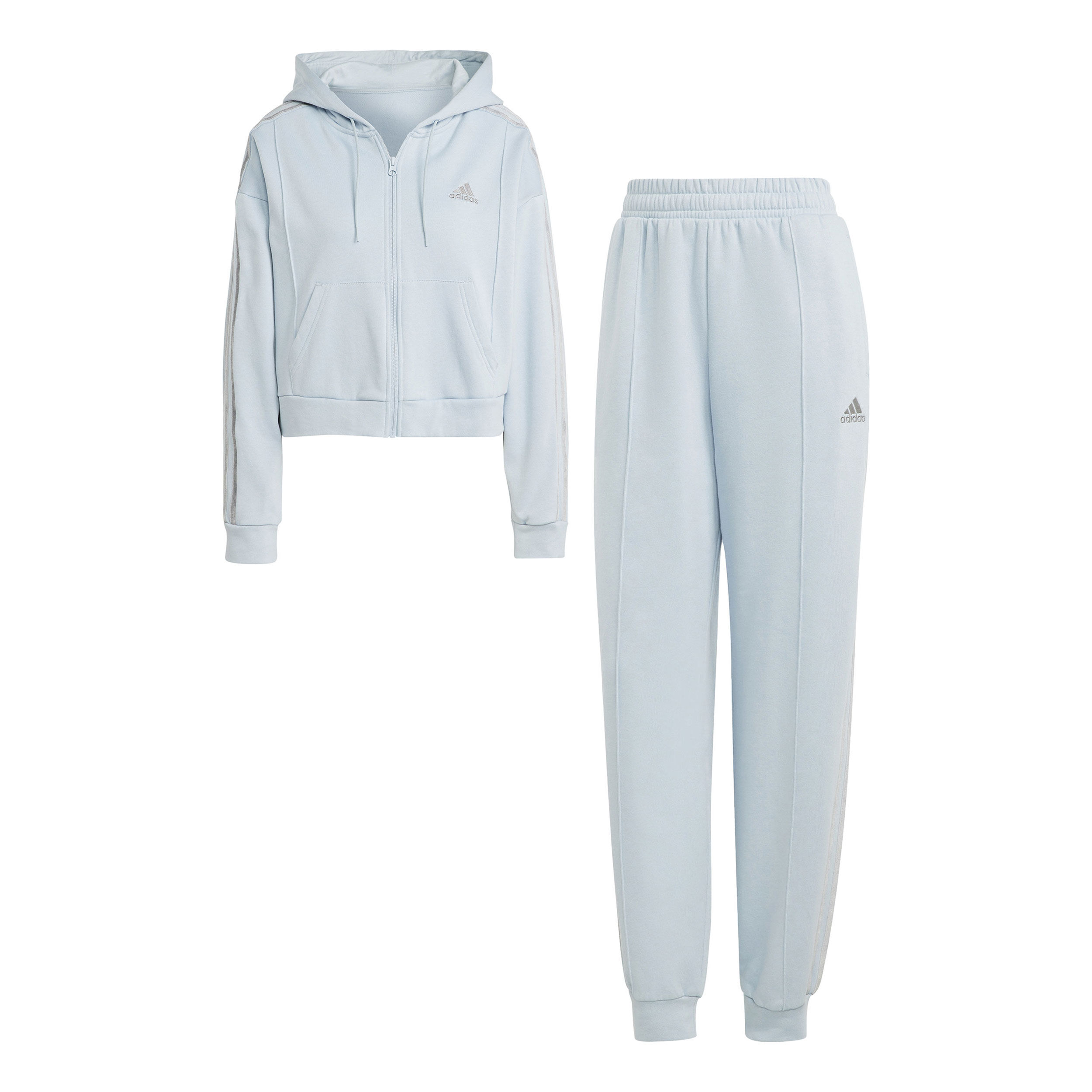 Grey adidas tracksuit womens new arrivals
