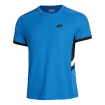 Lotto Clothing Lotto Squadra III T-Shirt Men-Blue,Black