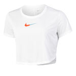 Nike One Dri-Fit Color-Blocked Standard-Fit Cropped Tee