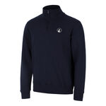 Quiet Please Sweatshirt Quiet Please Essential Troyer Sweatshirt Men-dark blue