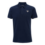 Tecnifibre Clothing Tecnifibre Waffle Polo Men - dark blue, 