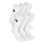 BIDI BADU Clothing BIDI BADU Don Carlito XXL Crew Move Sports Socks 6 Pack-White