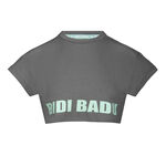 BIDI BADU Clothing BIDI BADU Abdominis Crop Move T-Shirt Women-Grey