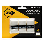 Dunlop Overgrips Dunlop  Viperdry  3 Pack - white