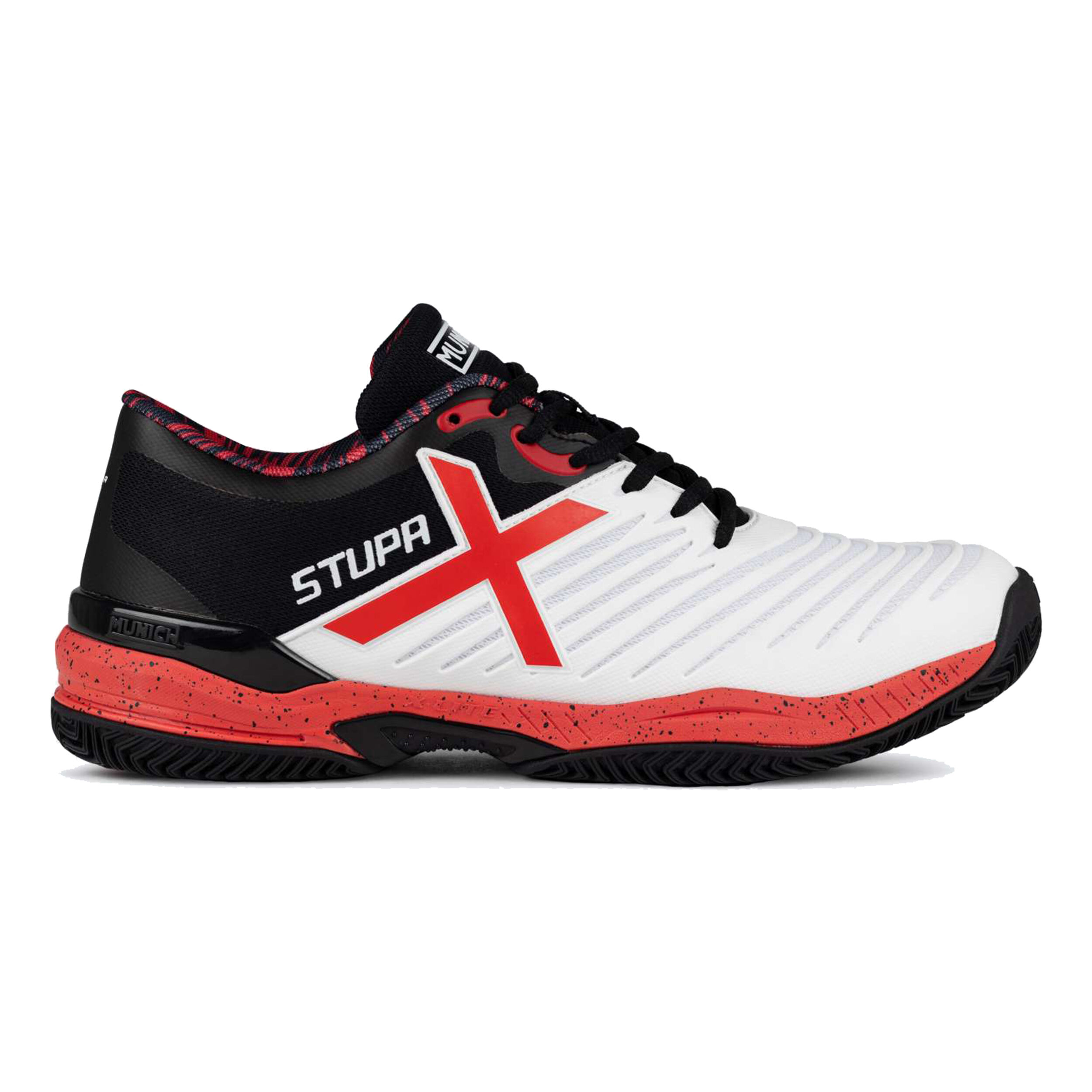 Buy Munich PADX Stupa 46 Padel Shoe Men White Black online Padel Point COM