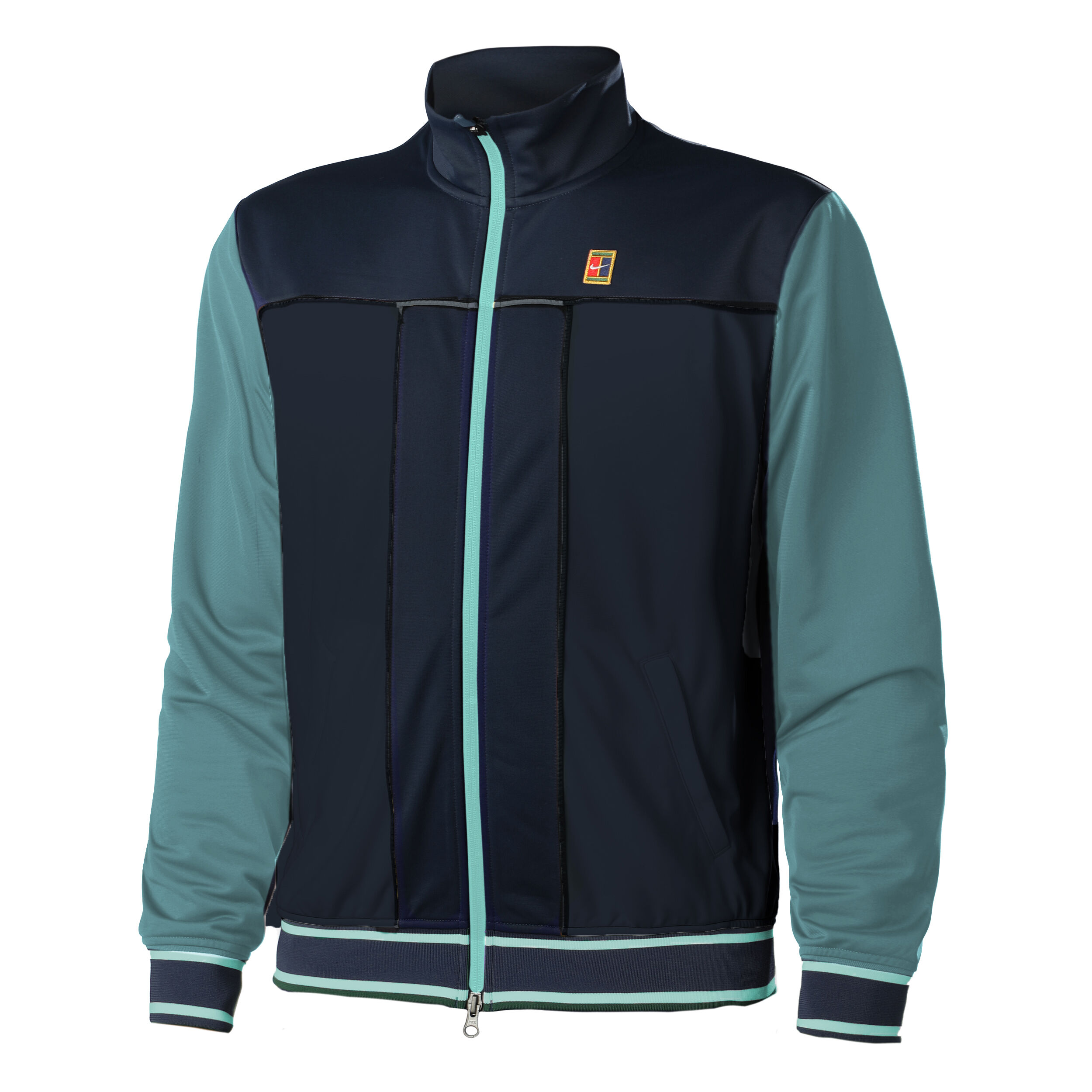 Court Heritage Training Jacket Men Blue Grey