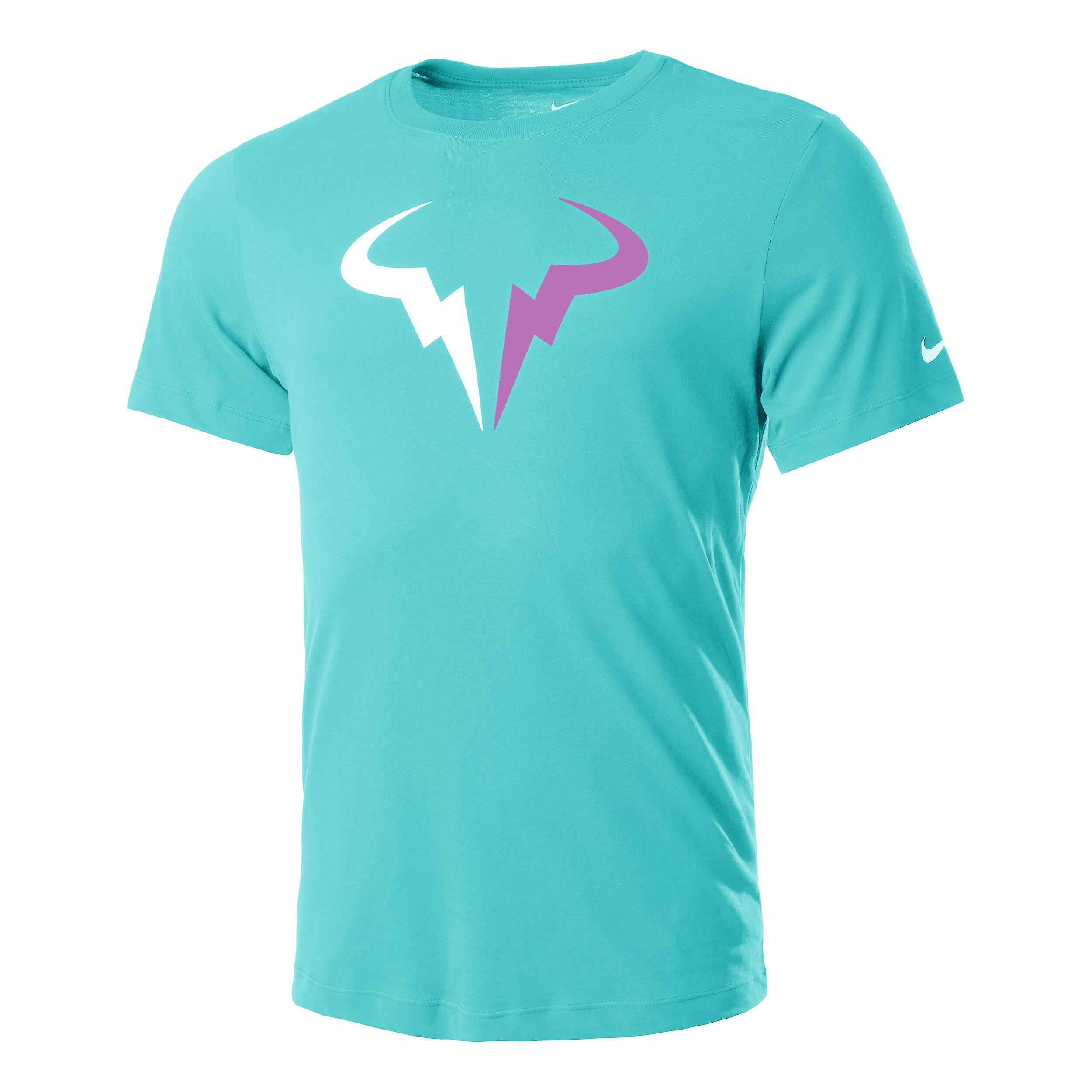 Buy Nike Rafael Nadal Court Dri Fit Essential T Shirt Men Turquoise Multicoloured online Padel Point COM