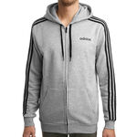 adidas Essentials 3 Stripes Full-Zip Fleece Men