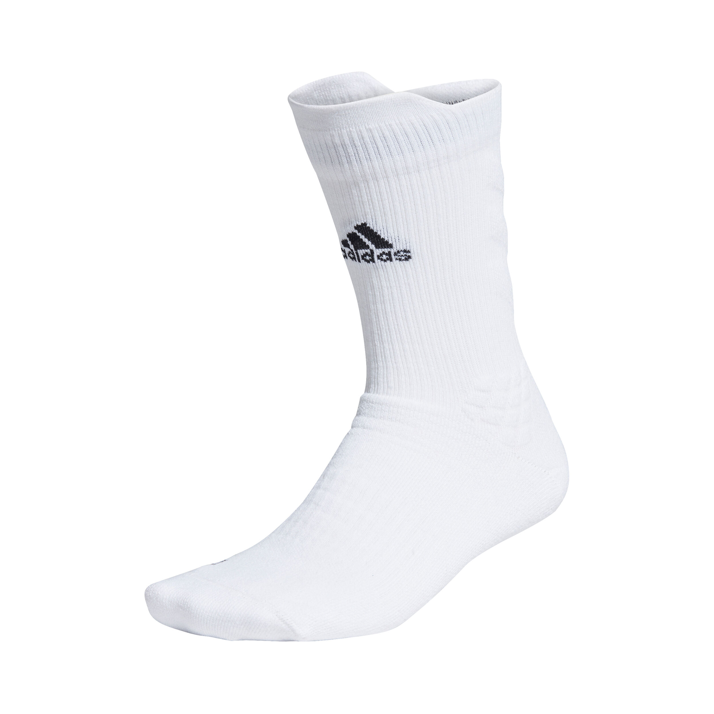 Alphaskin Crew Sports Socks White