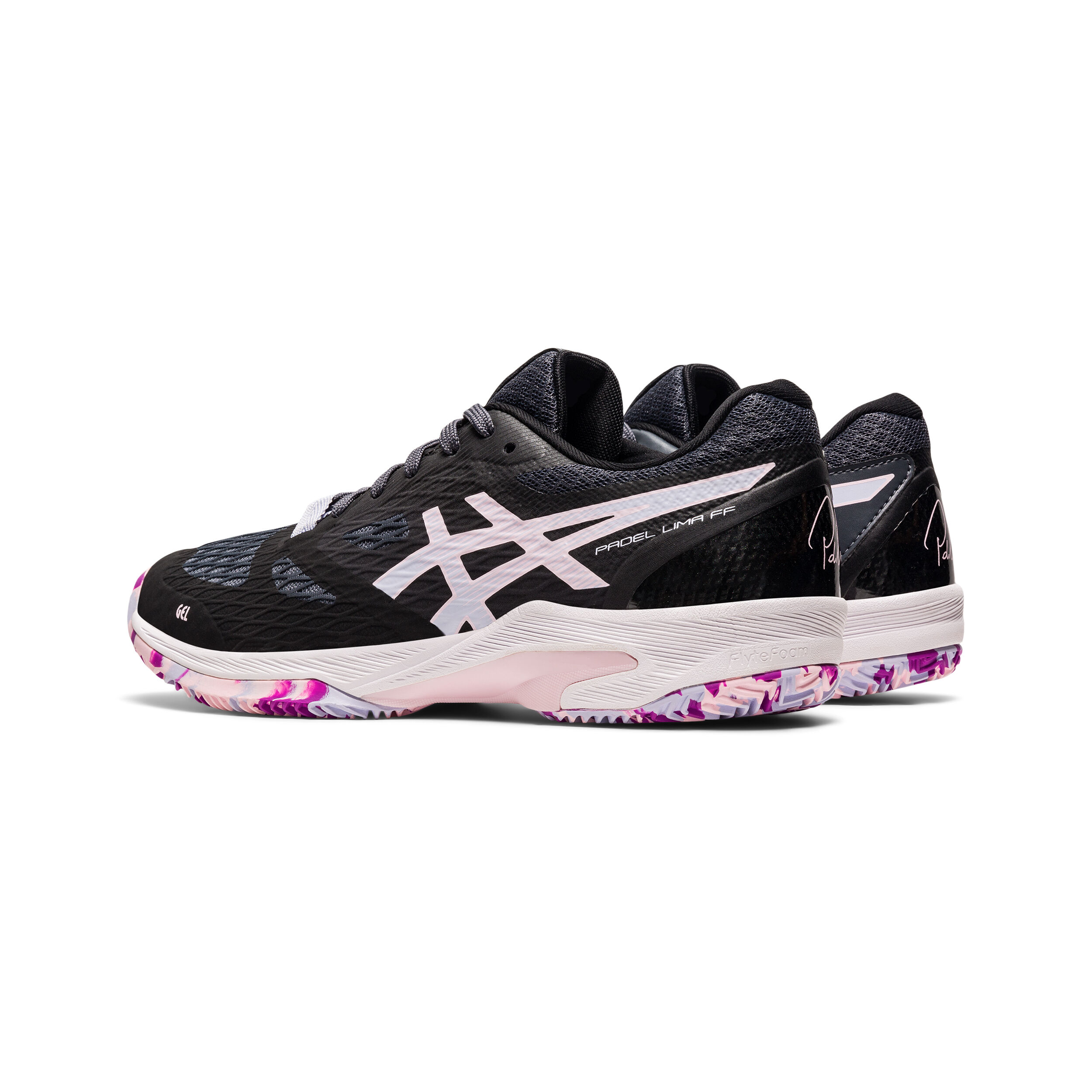 Buy ASICS Lima Padel Shoe Women Black Pink online Padel Point COM