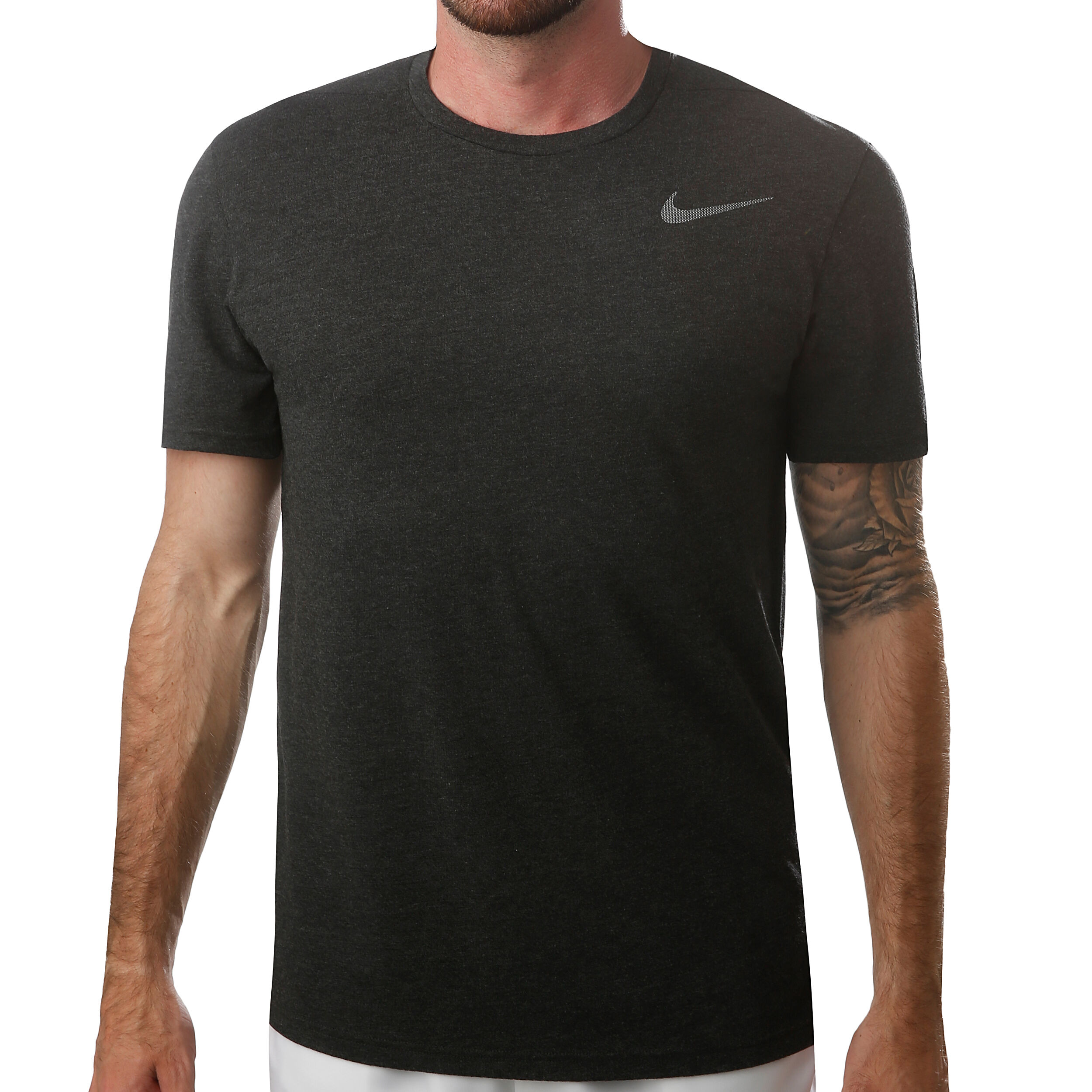 Dri Fit Breathe T Shirt Men Black Dark Grey