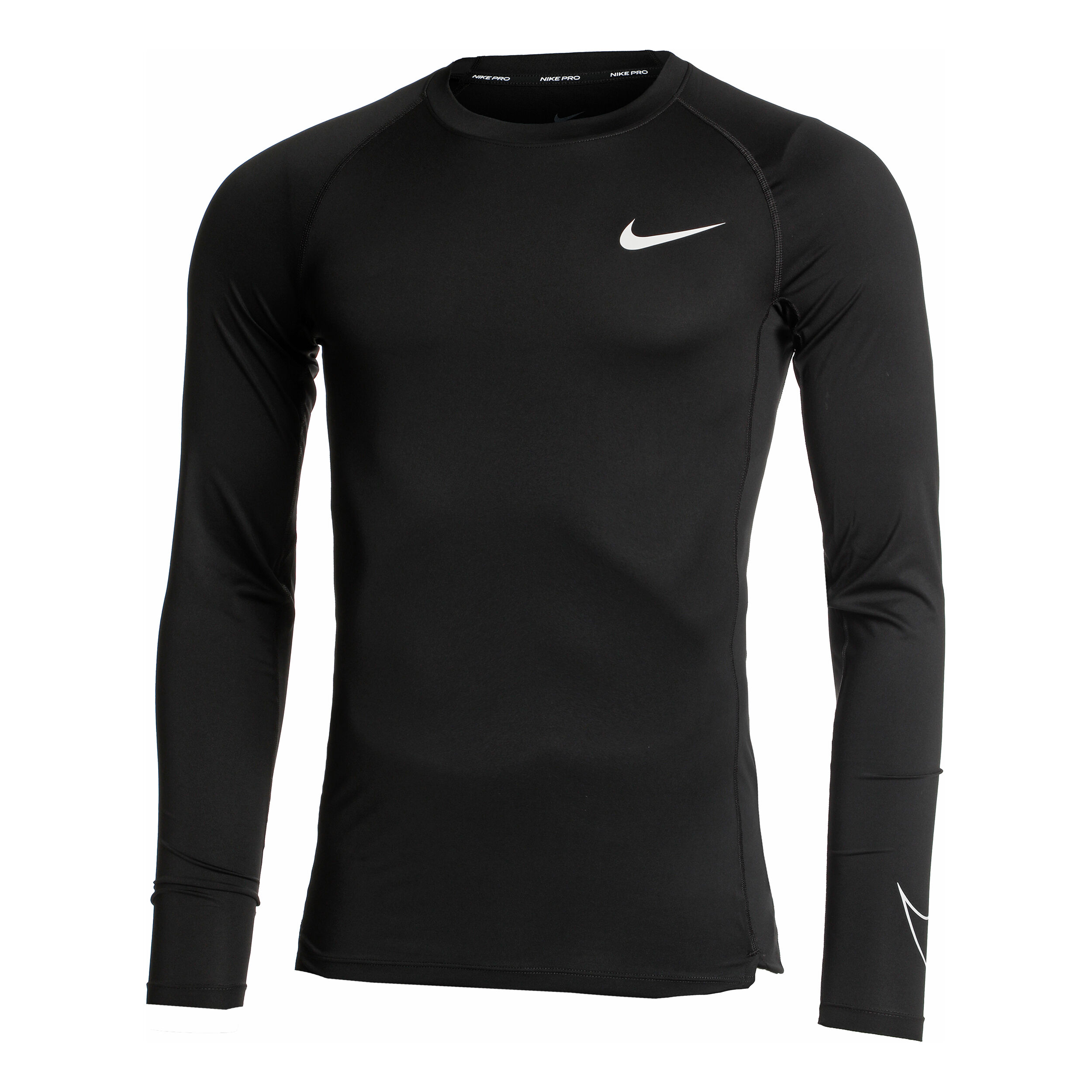 Buy Nike Dri-Fit Pro Tight Long Sleeve Men Black, White