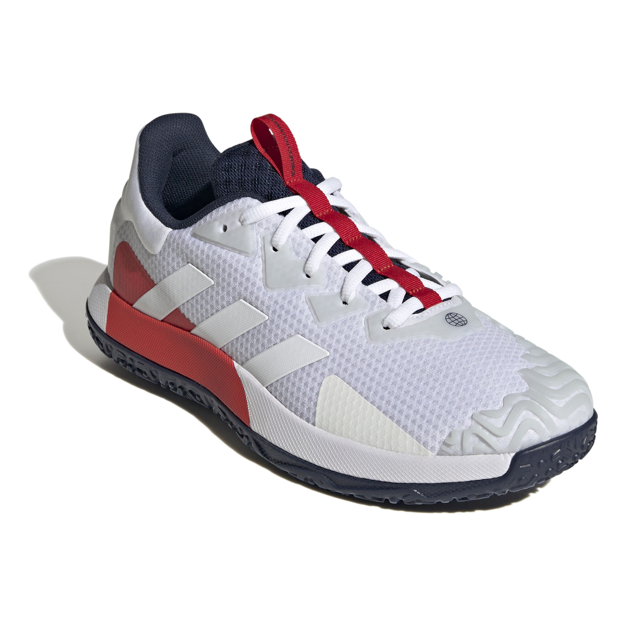 Buy adidas Sole Match Control OC Padel Shoe Men White, Dark Red online