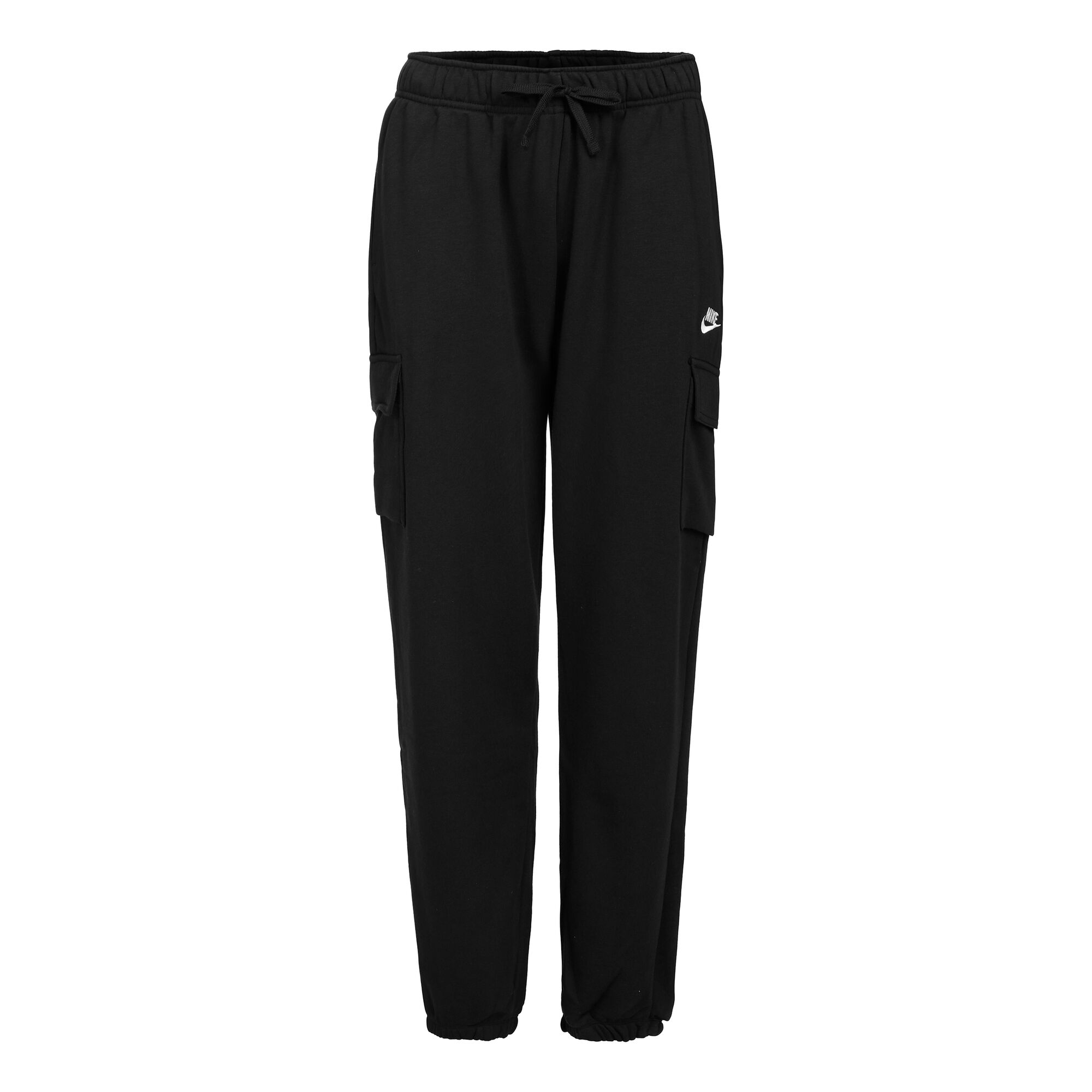 Nike Sportswear Club Flouncy MR Cargo Training Pants Women Black, White online PadelPoint