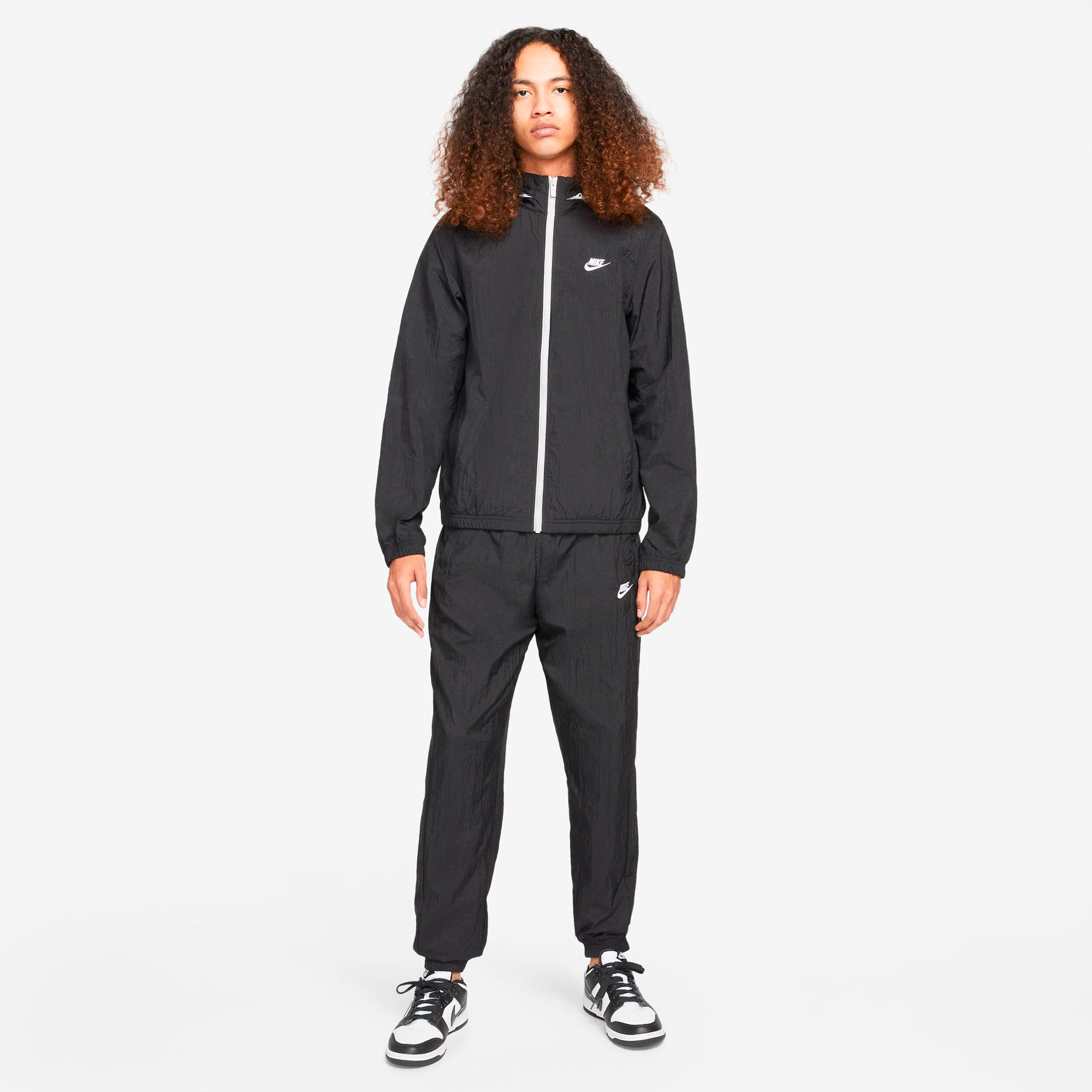 Sportswear men's track shop suit woven basic
