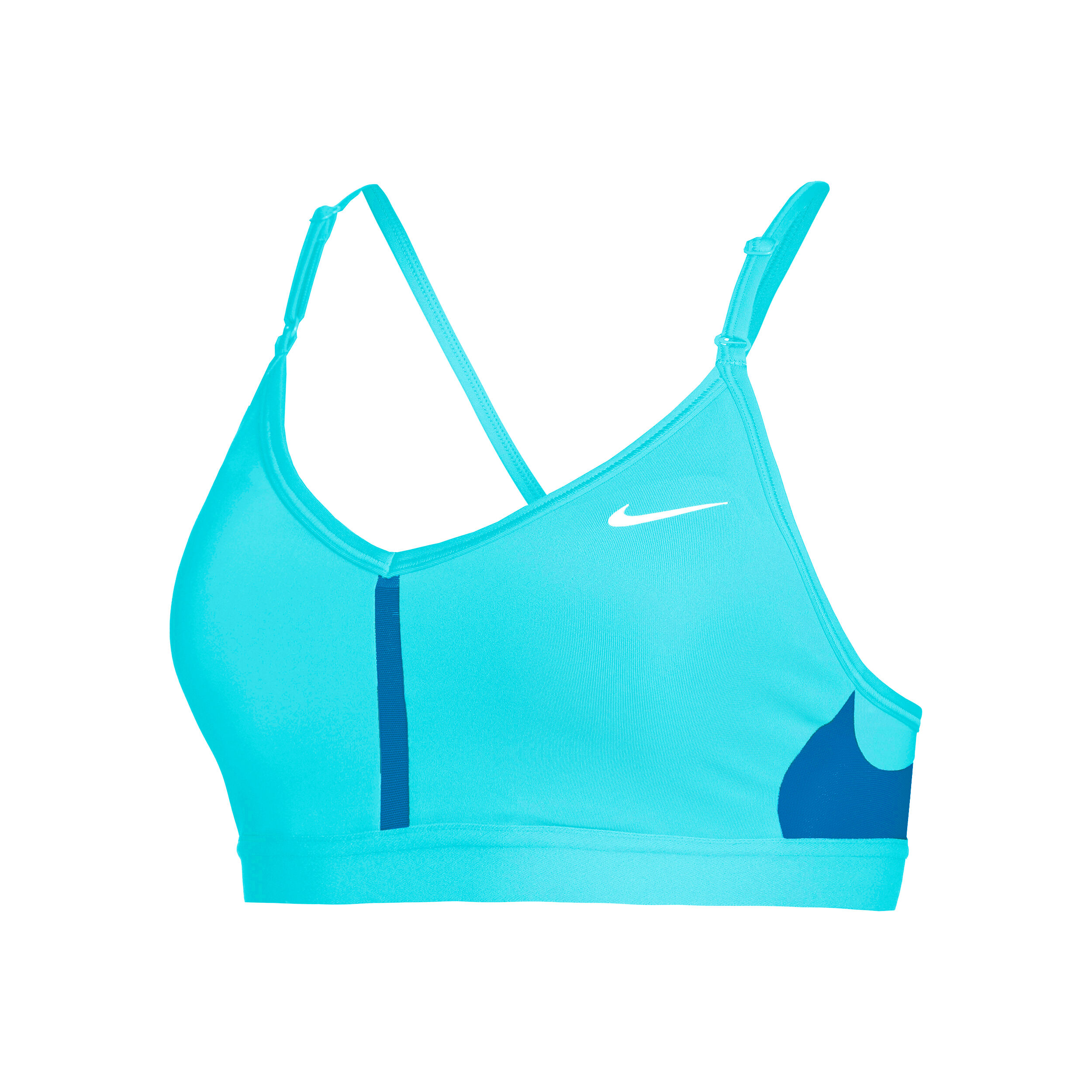 Nike indy sports bra blue outlet