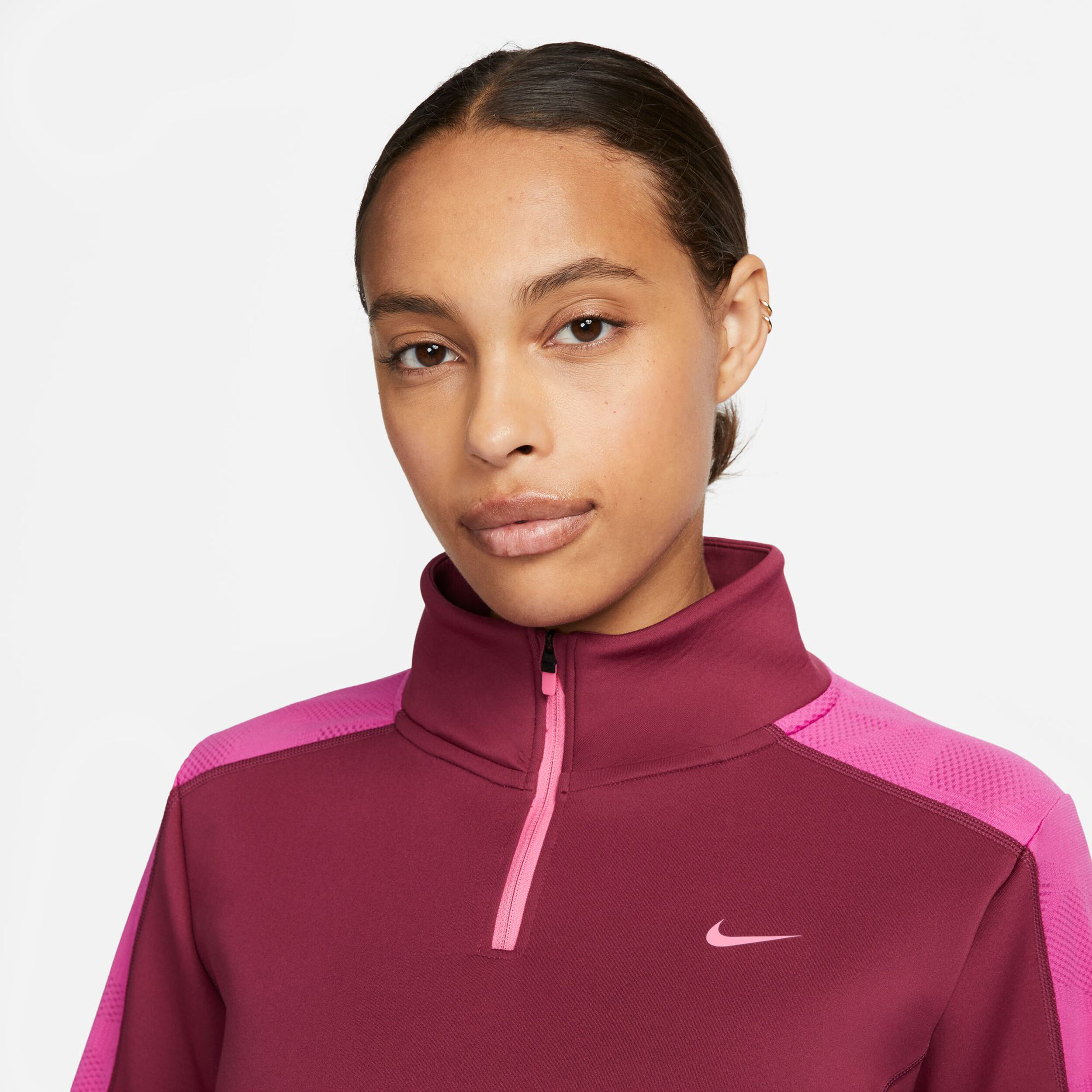 Nike thermal half zip hot sale