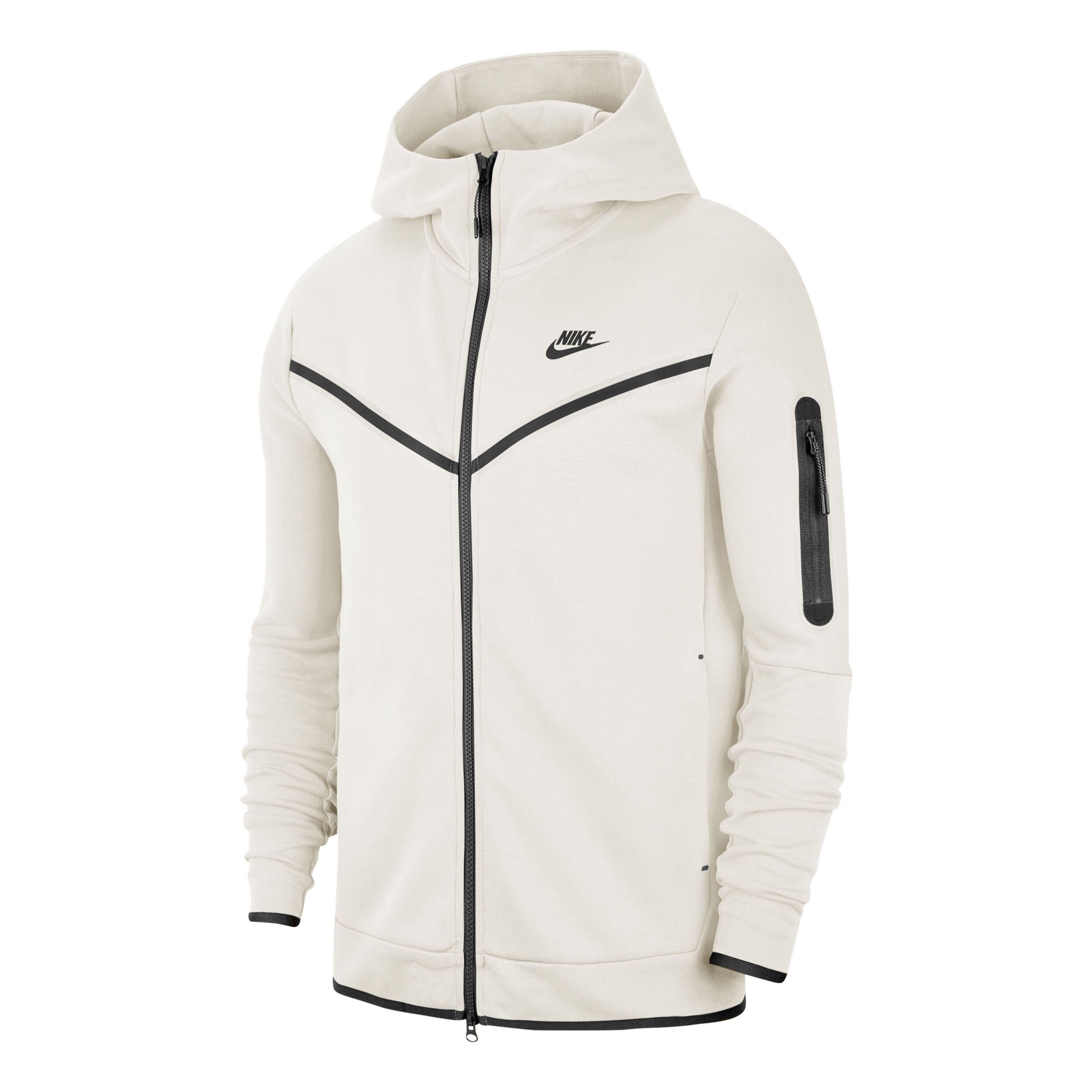 Buy Nike Sportswear Tech Fleece Zip Hoodie Men White Black online