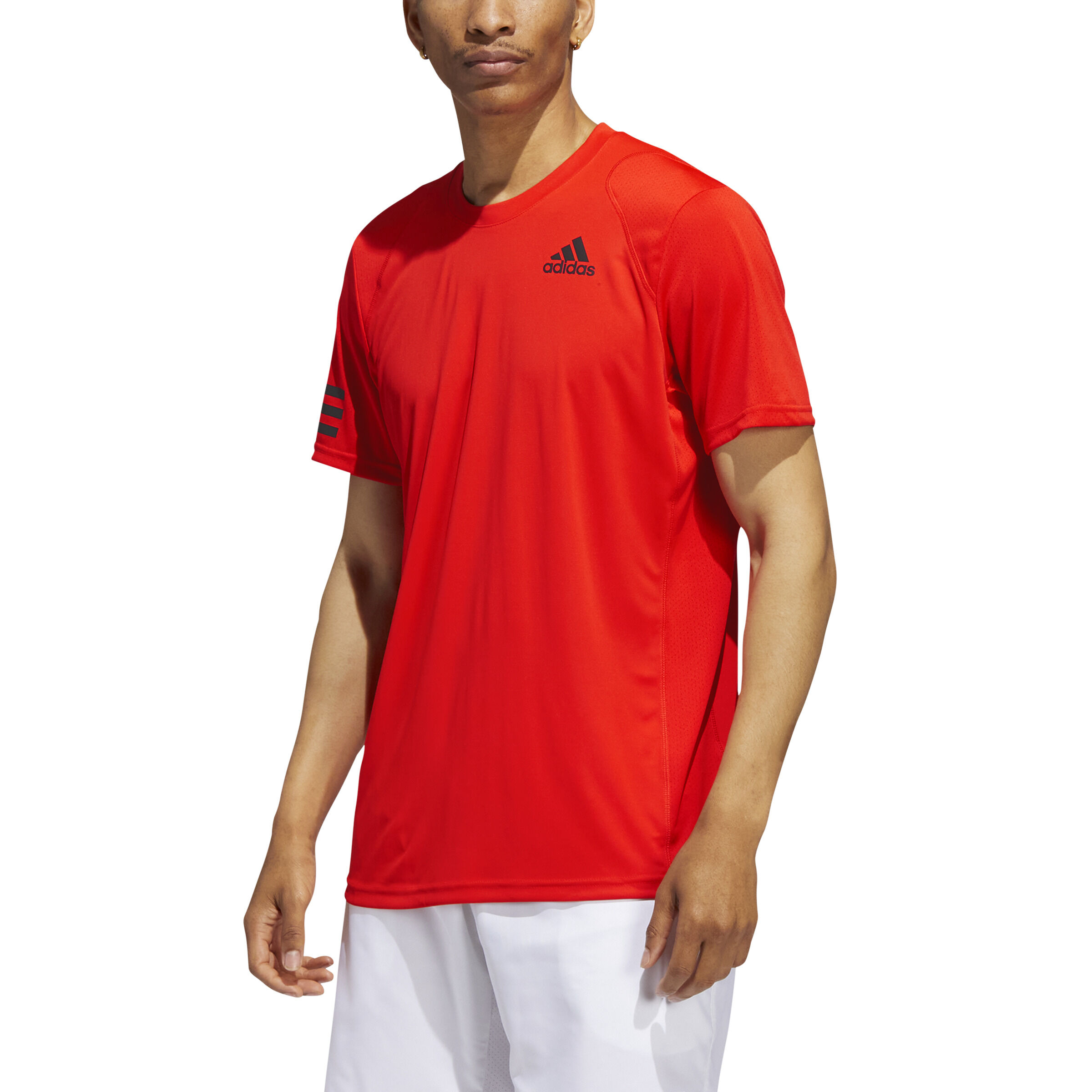 Adidas club shop 3 stripes tee