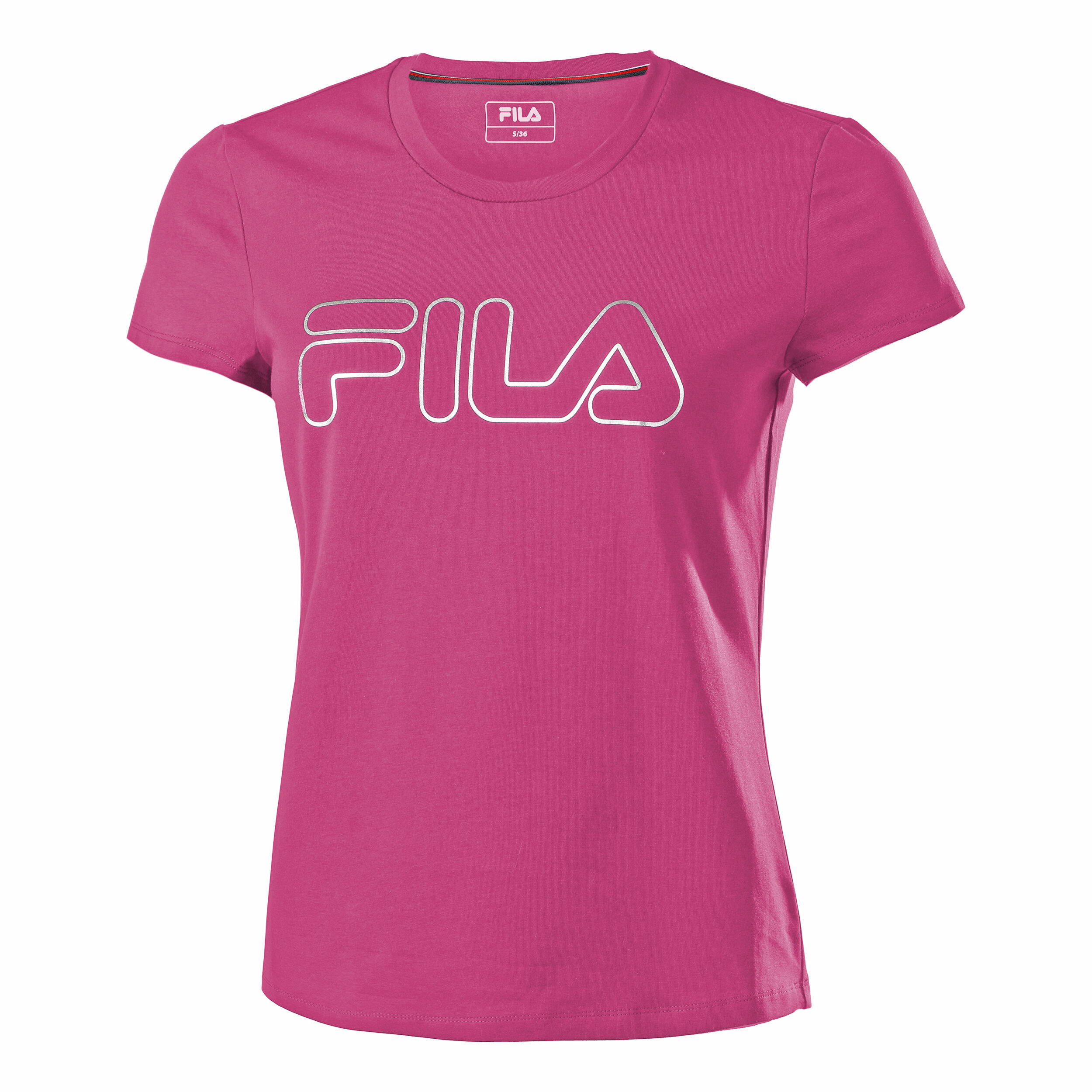 Pink top fila shirt