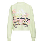 adidas FARM Graphic Cropped Crew Neck Sweatshirt