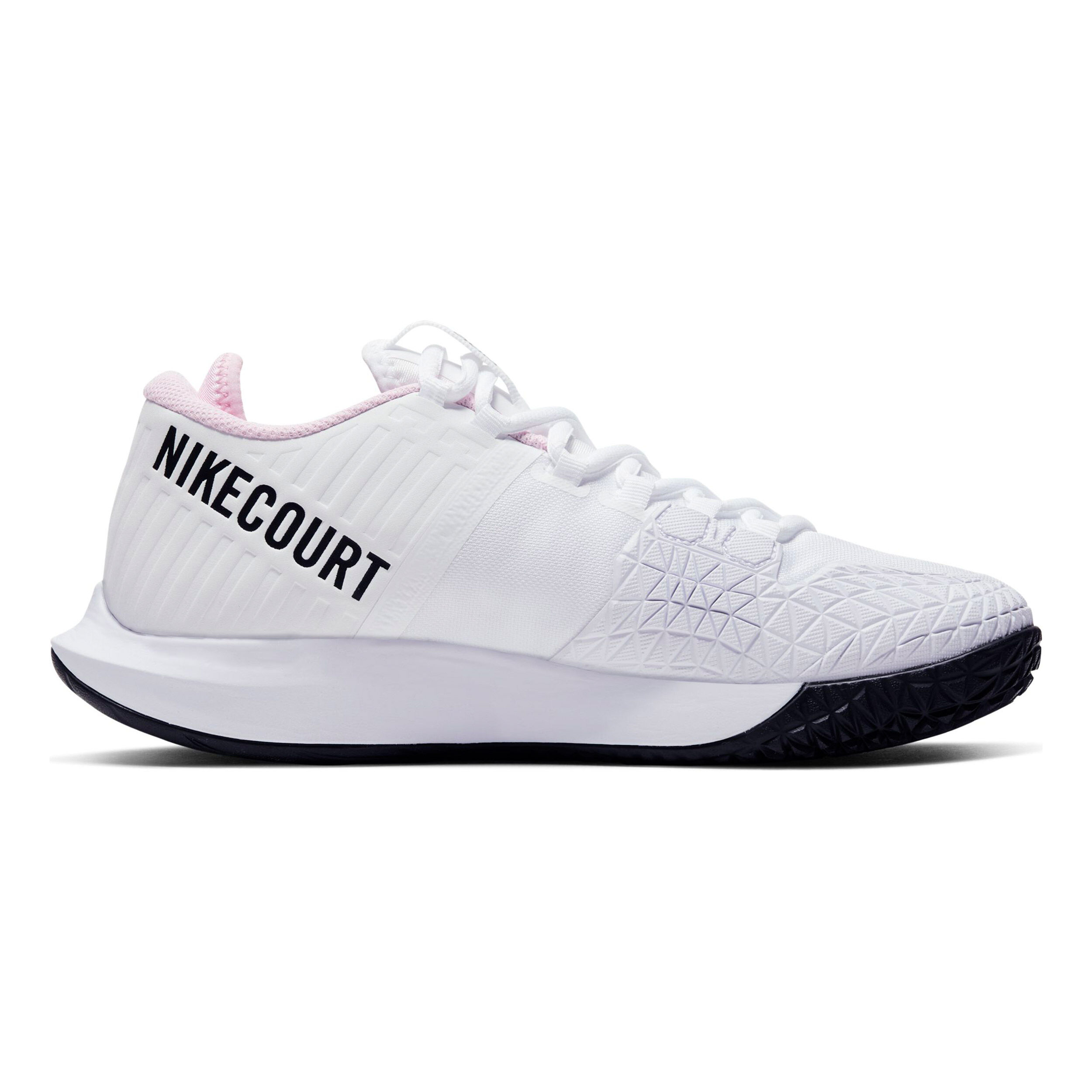 Men's court air zoom zero tennis shoes black and white shop