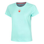 Quiet Please Clothing Quiet Please Wild Spin T-Shirt Women-Turquoise,Red