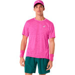 ASICS Tennis apparel ASICS Match Actibreeze   T-Shirt Men-berry