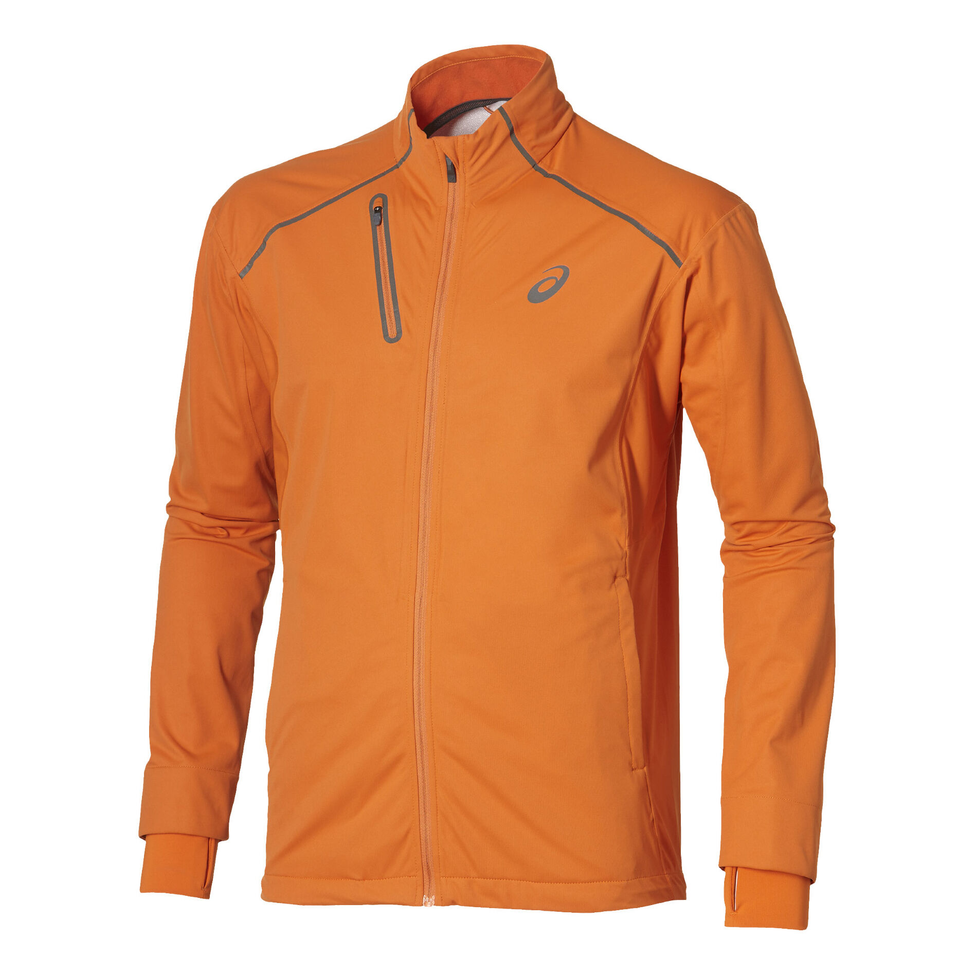 Asics accelerate running jacket deals