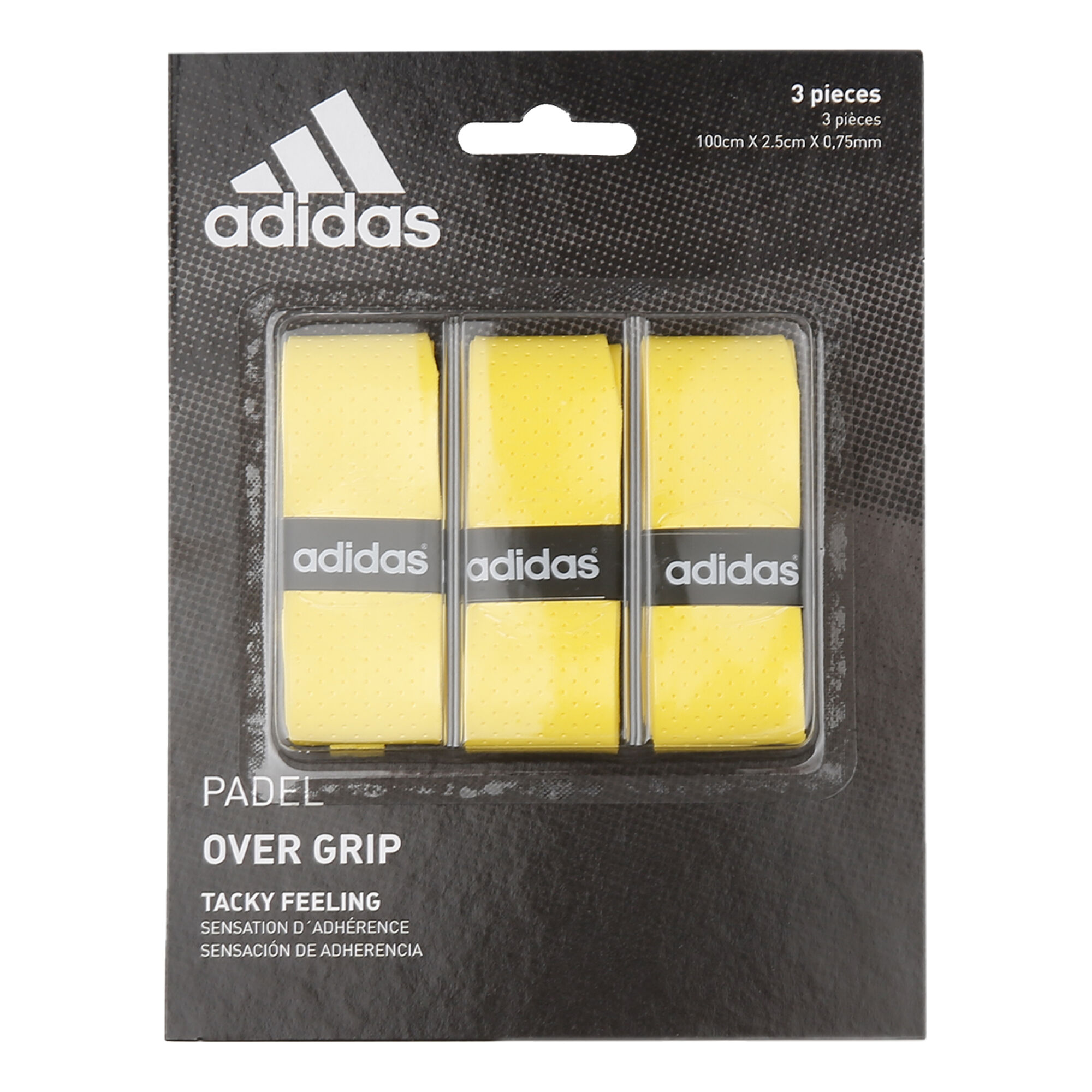 Buy adidas Padel Overgrip 3 Pack Yellow online
