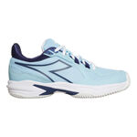 Diadora Tennis shoes Diadora Trofeo 2 Clay court shoe Women - light blue, dark blue
