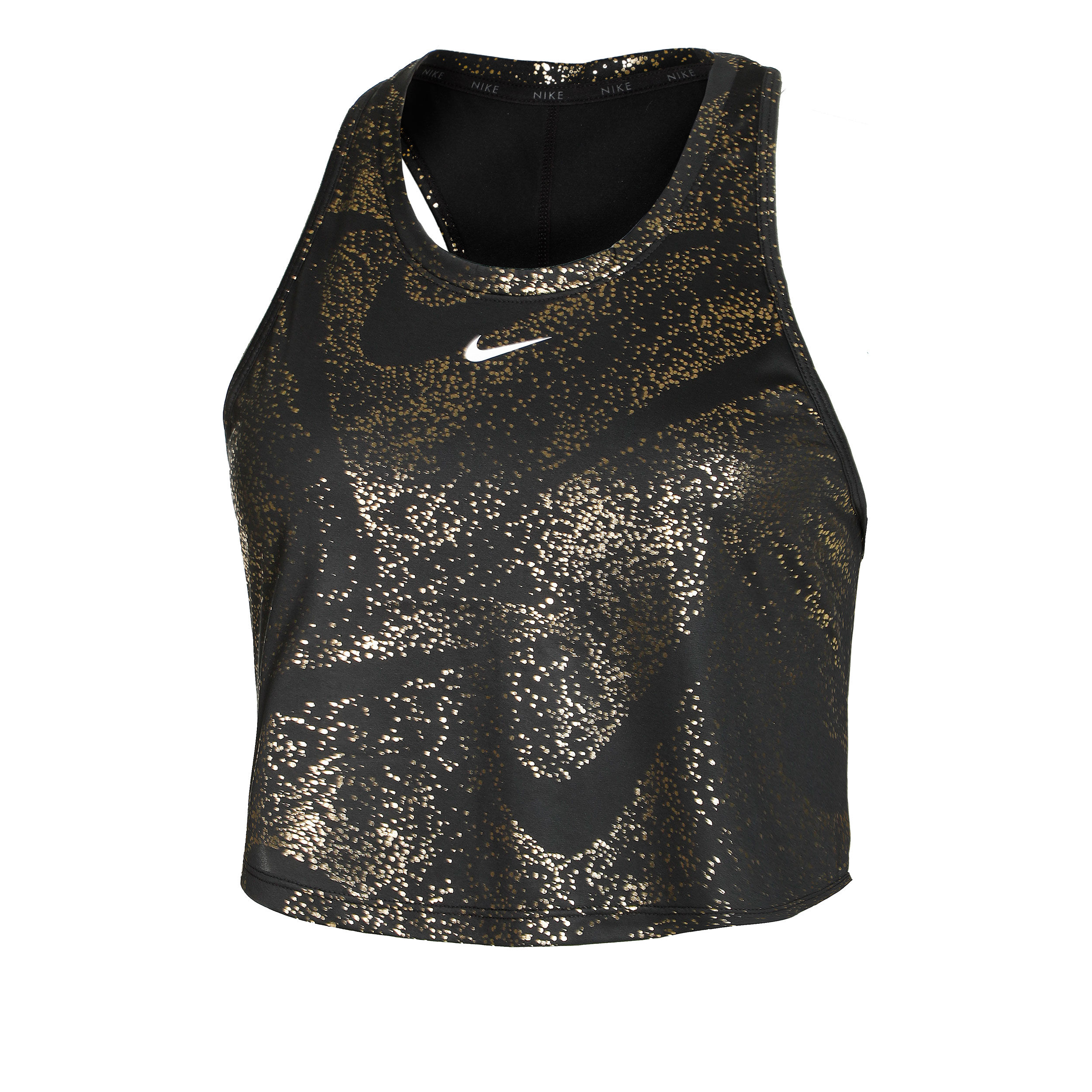 Black and gold nike tank top shop