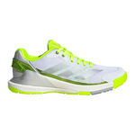 adidas Padel shoes adidas  Crazyquick LS Padel Padel shoe Women - white, neon yellow