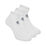 No Party No Show Move Socks 3 Pack - grey