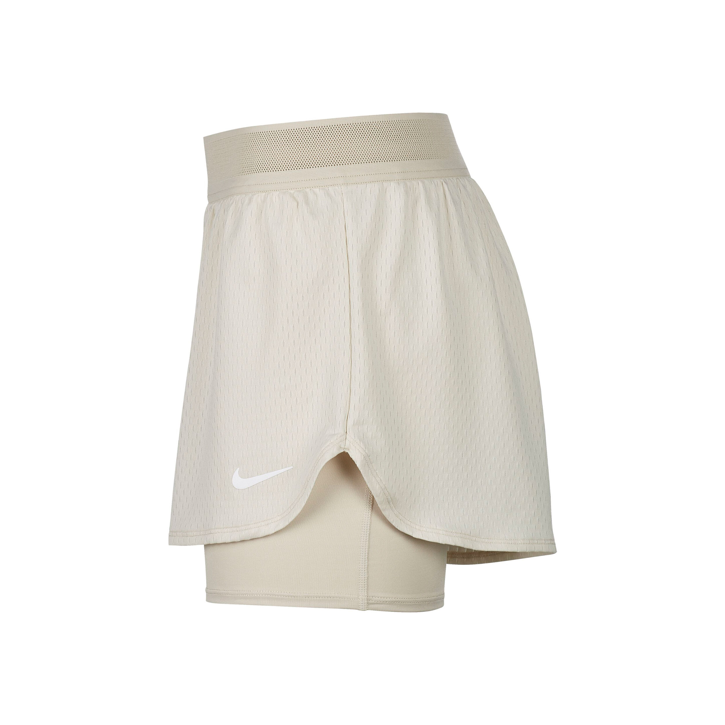 Court Flex Shorts Women Cream White