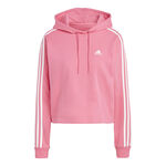 adidas Essentials 3-Stripes French Terry Crop Hoodie