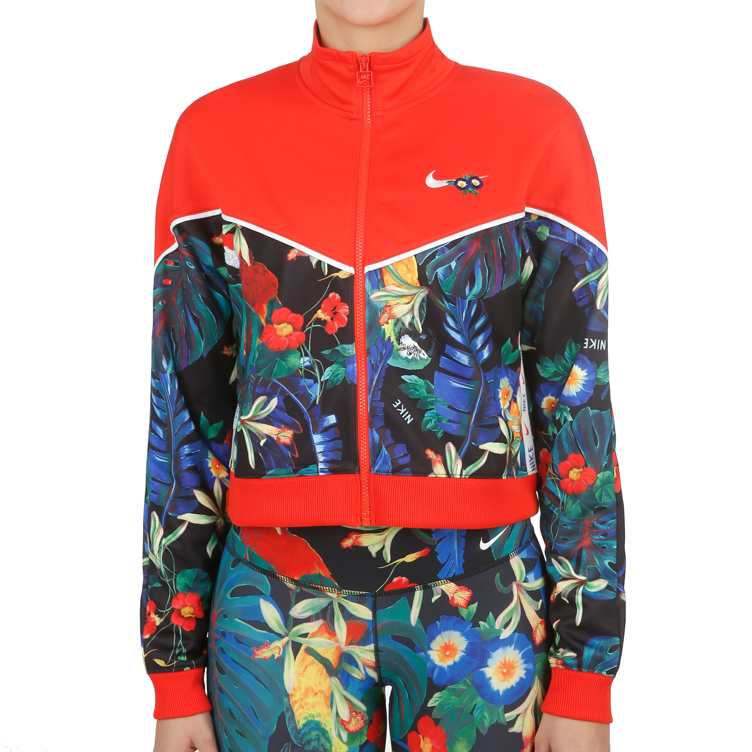 Nike women's floral jacket new arrivals